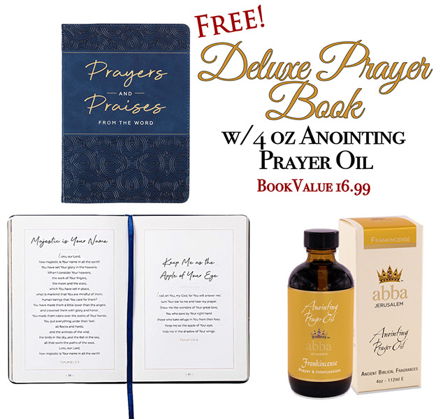 FRANKINCENSE 4 OZ OIL W/ FREE DELUXE PRAYER BOOK