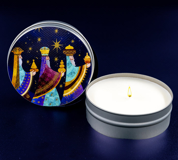 MAGI CANDLE TIN - GIFTS OF THE MAGI