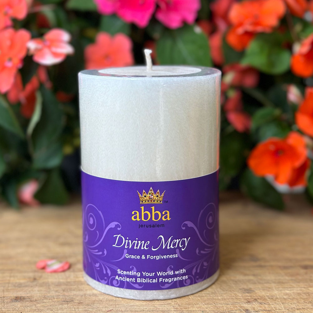 DIVINE MERCY PILLAR CANDLE