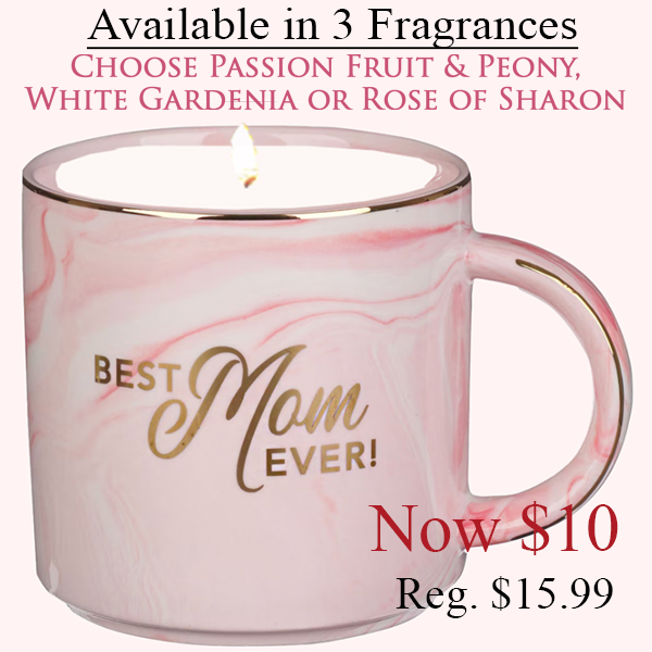 "BEST MOM" MUG CANDLE