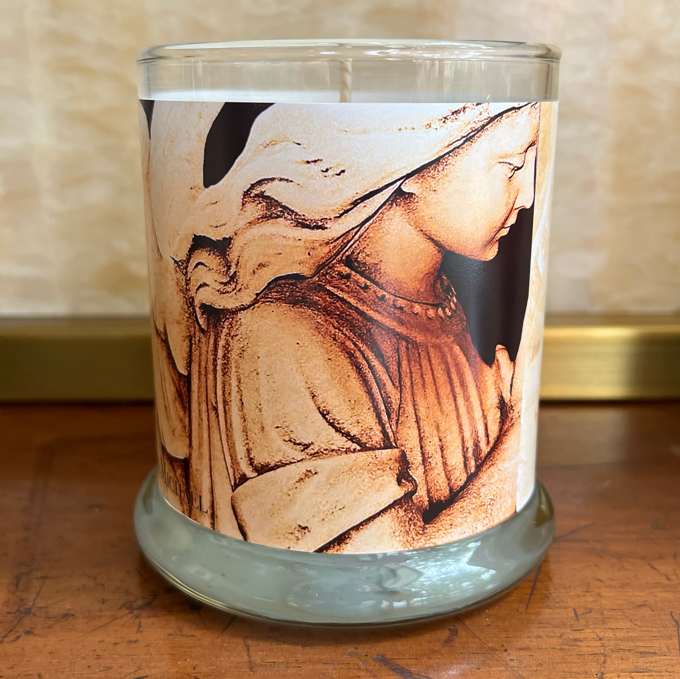 ARCHANGEL MICHAEL-WARRIOR ANGEL CANDLE IN DIVINE MERCY