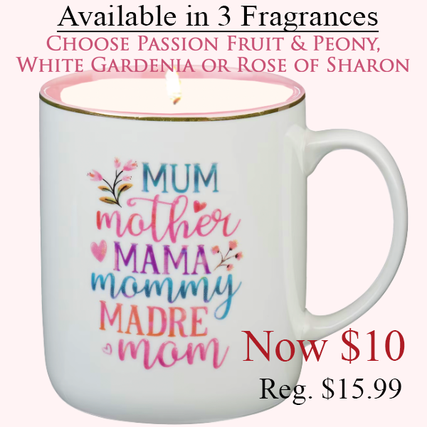 "MUM" MUG CANDLE