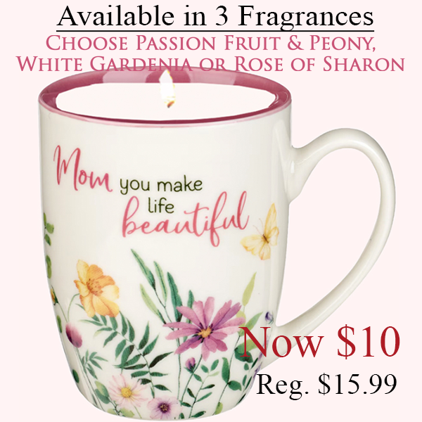 "BEAUTIFUL" MUG CANDLE